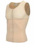 Mens Slimming Body Shaper Gynecomastia Compression Shirts Tummy Control Shapewear Waist Trainer Chest Abs Slim Vest Male
