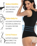 Camisole Body Shaper Women Padded Shapewear Compression Shirt With Pads Waist Trainer Tummy Slimming Tank Tops Seamless 