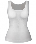 بروتيل محدد شكل الجسم النساء مبطن ملابس داخلية قميص ضغط مع منصات مدرب خصر البطن التخسيس تانك القمم سلس