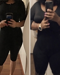 Women Powernet Full Body Shaper Postsurgery Bodysuit Waist Trainer Corset Slimming Thigh Shapewear Tummy Control Arm Sha