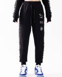 Womens Hooded Sweater Loose Sports Pants Casual Suits