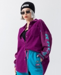 Early Autumn Womens Clothing Fashion Knitted Stitching Bat Sleeve Shirt Loose Corduroy Jacket