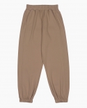 Otoño e invierno nuevos pantalones de chándal con cremallera lateral de haz de cierre suelto de tubo recto informal de algodón p