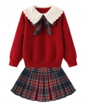 Girls Suit New Childrens College Style Suit Jk Skirt Childrens Clothing