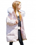 Childrens Down Jacket Girls Mid-length New Thick Coat