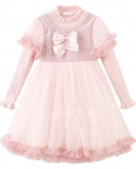 Girls Autumn And Winter Dress New Fluffy Dance Mesh Skirt Lolita Princess Dress