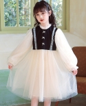בנות שיאוקסיאנגפנג שמלת מופע ריקוד חצאית נסיכות לילדים חצאית טוטו חצאית בנות בסגנון מערבי חצאית רשת