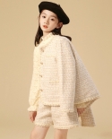 Girls Autumn Suit Two-piece Set New Childrens Jacket