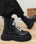 Martin Boots High-top Leather Boots Autumn And Winter New Mens Boots