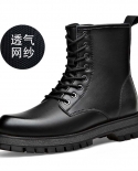 Martin Boots Autumn And Winter New High-top Mens Boots Motorcycle Retro Trendy Leather Boots