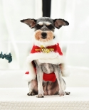 Pet Supplies Dog Christmas Cape Winter Warm Supplies Clothing Thickened Clothes