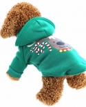 Pet Dog Christmas Clothes Teddy Bichon Christmas Coat Cotton Pet Sweater Autumn And Winter
