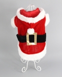 Pet Dog Christmas Transformed Into Santa Claus Clothes Classic Dog Pet Christmas Coat