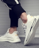 Men Causal Shoes Chunky Sneakers Women Platform Vulcanize Shoes Height Increasing Breathable Running Mesh Lightweight Sh
