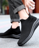 Men Casual Mesh Socks Sneakers Breathable Comfortable Light Walking Tenis Casual Shoes Plus Sizezapatillas Hombre