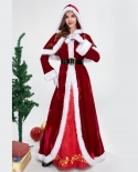 Fashion Christmas Costumes Santa Claus Cosplay Snow Maiden Clothing Cosplay Christmas Princess Dress Vintage Style Witch
