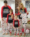 Christmas Gift For Family Mother Her Kids Matching Outfits Pajamas 2022 New Clothing Sets Sleepwear Xmas Family Look Pyj