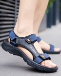 Men Casual Sandals Comfortable Outdoor Beach Male Simple Leisure Vacation Shoes Massage Sneakers Gladiator Sandalias