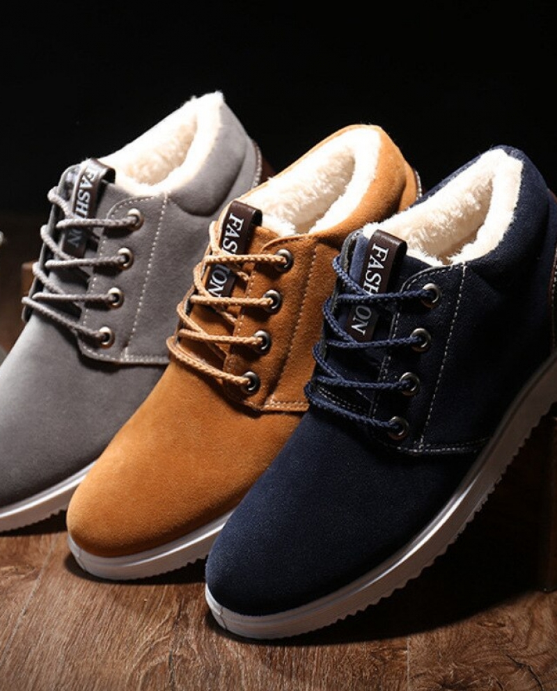 35 69 US Botas altas para hombre zapatos de invierno c lidos