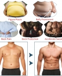 Men Waist Trainer Fitness Sauna Vest Slimming Body Shaper Tank Tops Shapewear Weight Loss Compression Shirt Workout Swea