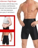 Mens Body Shaper Compression Shorts Waist Trainer Tummy Control Slimming Shapewear Modeling Girdle Anti Chafing Boxer Un