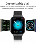 Lige New Body Temperature Smart Watch Men 2022 Bluetooth Call Full Touch Sports Fitness Tracker Waterproof Men Smartwatc