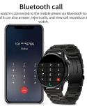 Lige Smart Watch Men Bluetooth Call Amoled Screen Nfc Access Ai Voice Heart Rate Health Monitor Watch Fitness Tracker Sm