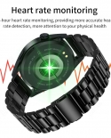 Lige New Men Smart Watch Sports Fitness Tracker Men Bluetooth Call Watch Heart Rate Monitor Ip67 Waterproof Smartwatch M