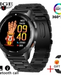 Lige 2022 New Bluetooth Call Smart Watch Men Body Temperature Heart Rate Monitor Sport Watches Mens Custom Dial Call Sma
