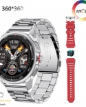 Lige Amoled 132 Smart Watch Sports Fitness Tracker Luxury Watch Heart Rate Sleep Monitor Women Men Smartwatch For And