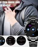 Lige New Men Smart Watch Heart Rate Blood Pressure Bluetooth Call Sports Fitness Watch Luxury Smart Watch Male For Ios A