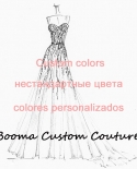 Booma Fairy Green Hearty Tulle Prom Dresses Long Sleeves Sheer Neckline A Line Prom Gowns Ribbon Sashes Formal Party Dre