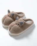 New Plush Casual Home Non-slip Cotton Slippers For Men And Women Are Furry Slippers