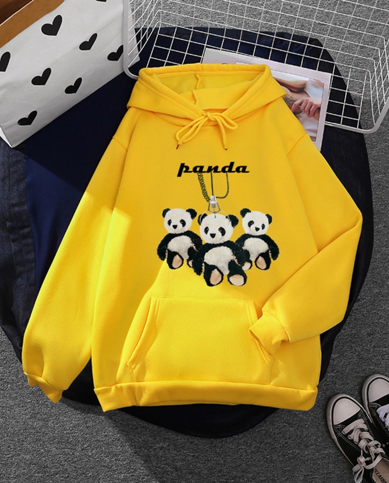 Panda hoodie deals women's