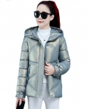 Parka Women New Winter Jacket Coat Hooded Outwear Warm Parkas Thick Cotton Padded Female Casual Basic Coats Overallspark