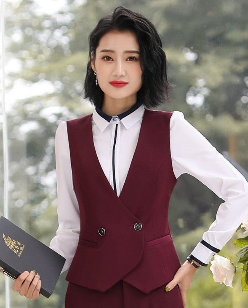 Business casual cheap vest womens