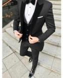 2022 Latest Coat Pant Designs Formal Men Suits Wedding Sky Blue Peaked Lapel Groom Tuxedo Best Man Blazer 3 Piece Costum