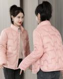 2022 New Winter Parkas Women Jacket Thick Warm Short Jacket Cotton Padded Parka Puffer Basic Coat Female Outerwear