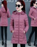 Women39s Winter Jacket  New Long Parkas Thick Warm Snow Coats Female Hooded Cotton Padded Parka Jacket For Woman Coat