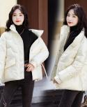 2022 Winter Women Jacket Warm Parkas Female Thicken Coat Cotton Padded Parka Outwear Casual Loose Women Snow Jackets