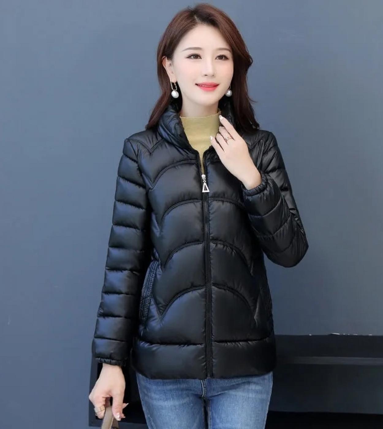Womens Jacket Parkas 2022 New Warm Winter Jacket Loose Female Casual Cotton Padded Parka Puffer Coat Outwear Women Clot