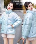Womens Jackets 2022 New Women Parkas Winter Jacket Loose Cotton Padded Parka Female Casual Oversize Puffer Coat Outwear