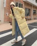 Winter Jacket 2022 New Women Parkas Hooded Thick  Down Cotton Jacket Female Long Parka Warm Loose Casual Snow Wear Outer