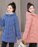  New Winter Parkas Women Jacket Long Coat Slim Female Down Cotton Parka Hooded Thick Warm Overcoat Loose Casual Jackets 
