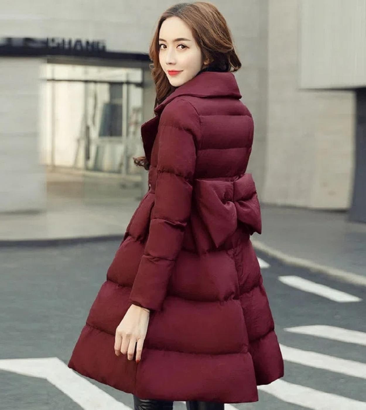 2022 New Fashion Winter Jacket Women Parka Warm Outwear Padded Cotton Jacket Coat Womens Clothing Parkas Manteau Femme