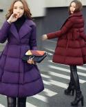 2022 New Fashion Winter Jacket Women Parka Warm Outwear Padded Cotton Jacket Coat Womens Clothing Parkas Manteau Femme