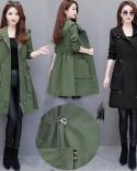 2022 New Autumn Womens Jacket Long Sleeve Hooded Windbreaker Female Long Jackets Casual Basic Coat Outerwear  Jackets