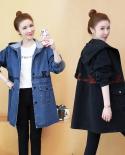 Womens Denim Jacket 2022 New Full Sleeve Jean Jackets Women Coats Female Denim Jacket Long Coat Denim Girl Outerwear Bl