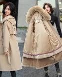  New Snow Wear Winter Jacket Women Parkas Long Coat Fur Hooded Basic Jacket Female Removable Fur Lining Thick Warm Outwe