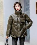 2022 New Winter Women Jacket Warm Parkas Female Thicken Coat Cotton Padded Jackets Casual Loose Women Snow Parka Outwear